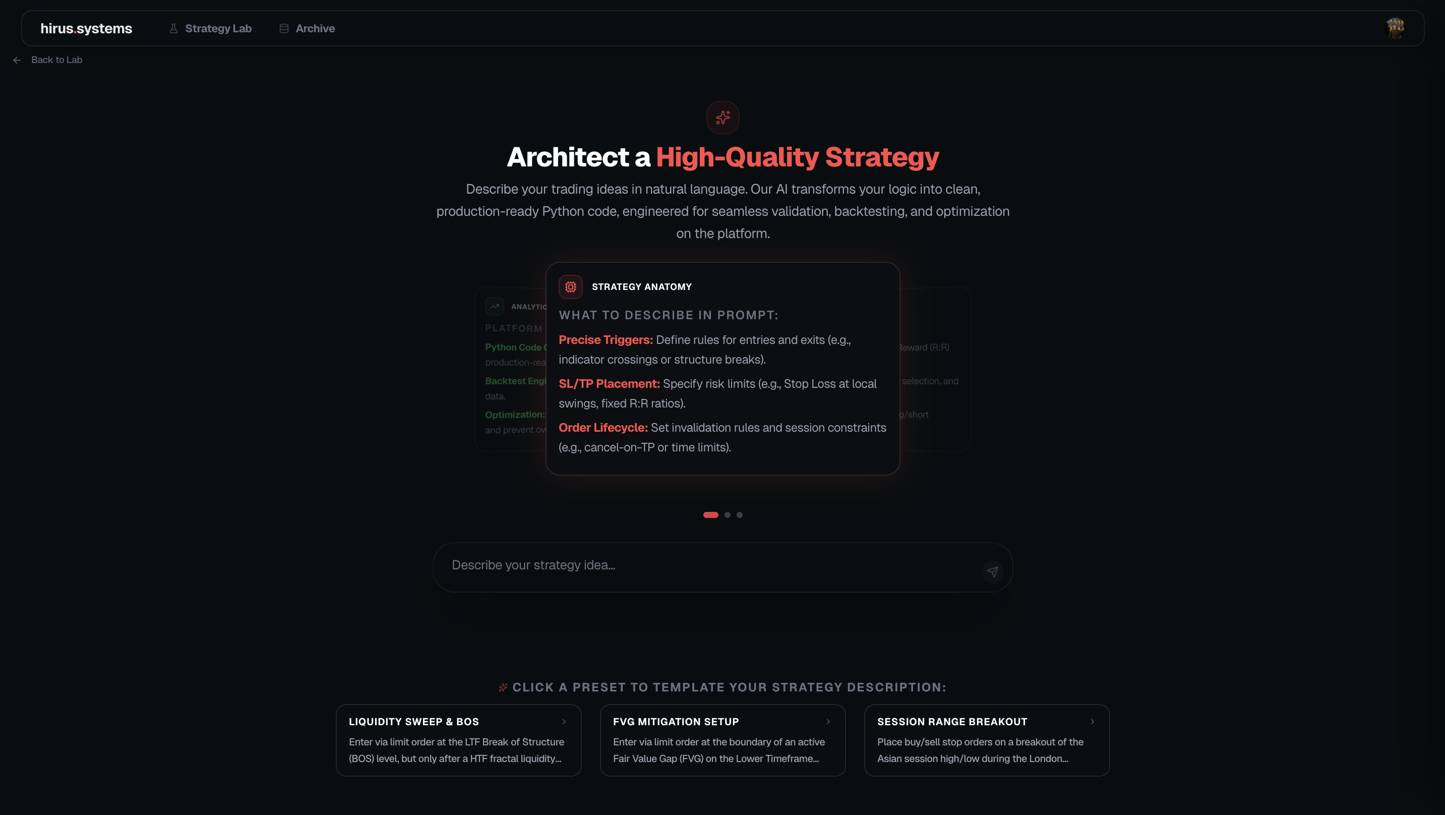 AI Strategy Builder